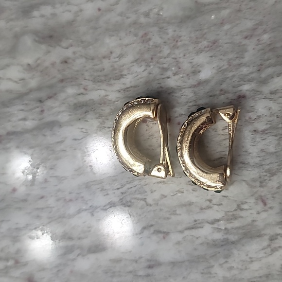 Vintage Christian Dior Clip Earrings - Picture 3 of 3